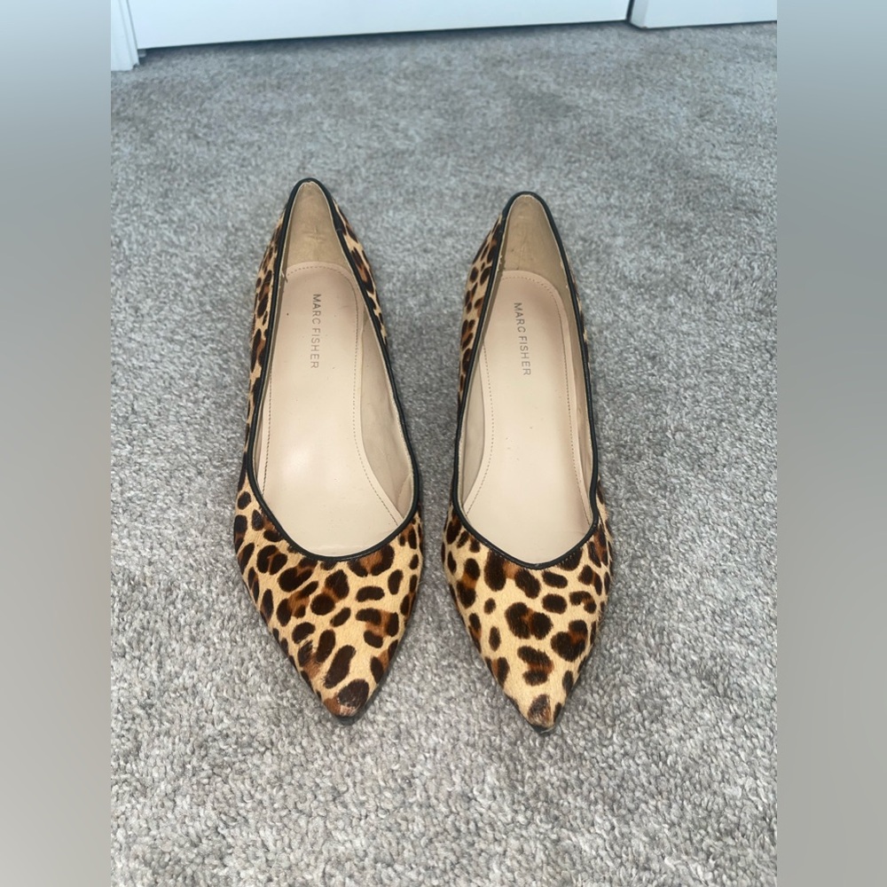 Leopard work heel